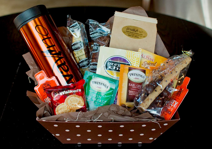 Donation Basket from JavaVino