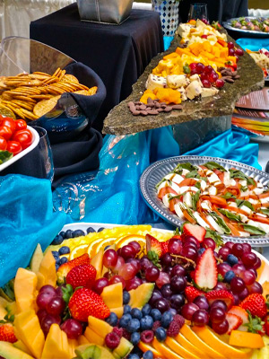 Appetizer Bar Catered by JavaVino in La Crosse, Wisconsin.